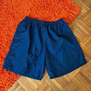 Navy Blue Thrifted Basketball Shorts